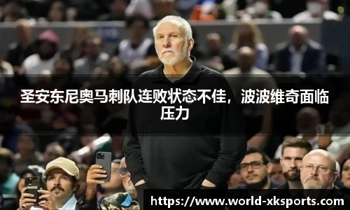 圣安东尼奥马刺队连败状态不佳，波波维奇面临压力