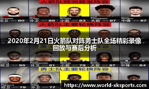 2020年2月21日火箭队对阵勇士队全场精彩录像回放与赛后分析