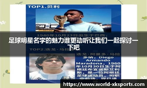 足球明星名字的魅力谁更动听让我们一起探讨一下吧